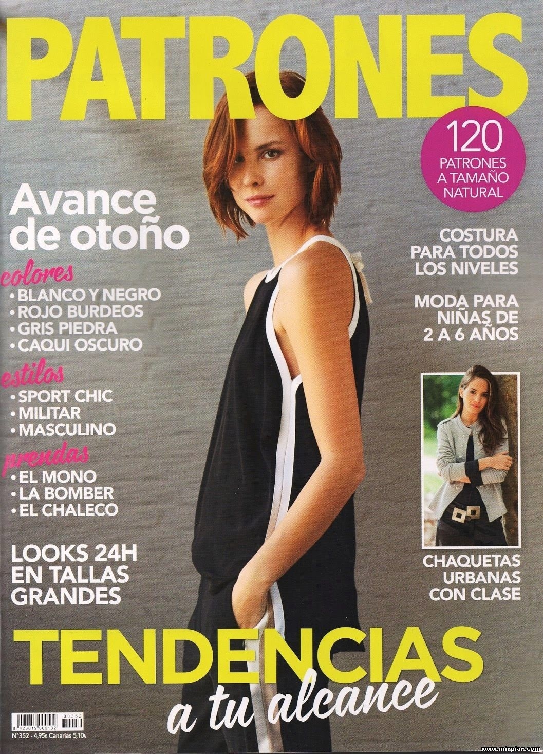 Журнал «Patrones» №352/2015